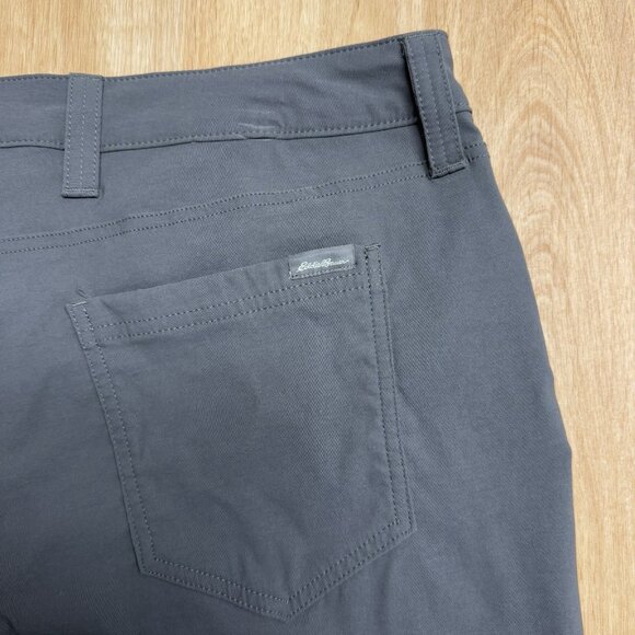 EDDIE BAUER FIRST ASCENT PANTS WOMENS 16 DARK GRAY HIKING OUTDOOR PERFORMANCE - Picture 5 of 11